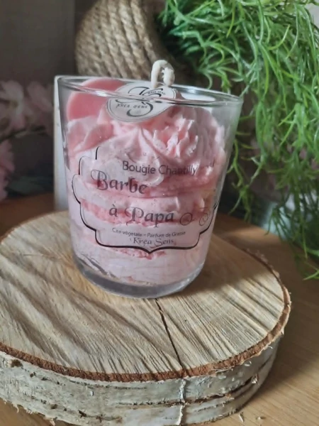 Bougie Barbe à Papa