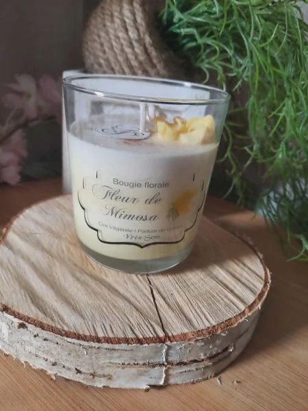Bougie Fleur de Mimosa