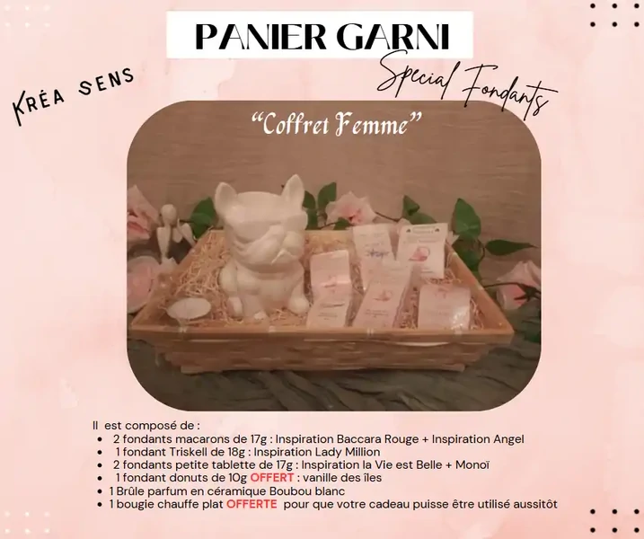 Panier garni de fondants n°7