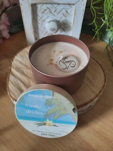 Bougie Vanille des îles